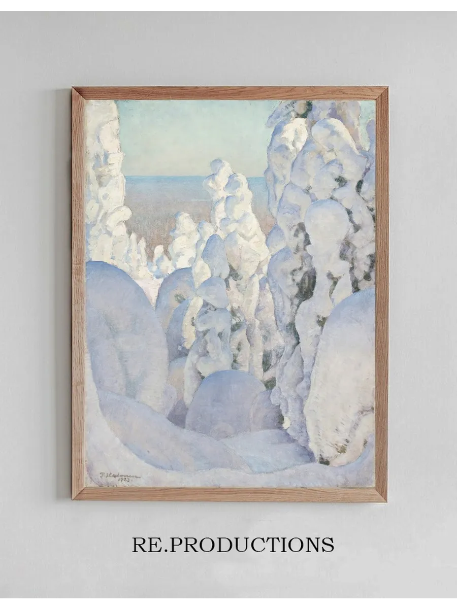 Winter Landscape, Kinahmi