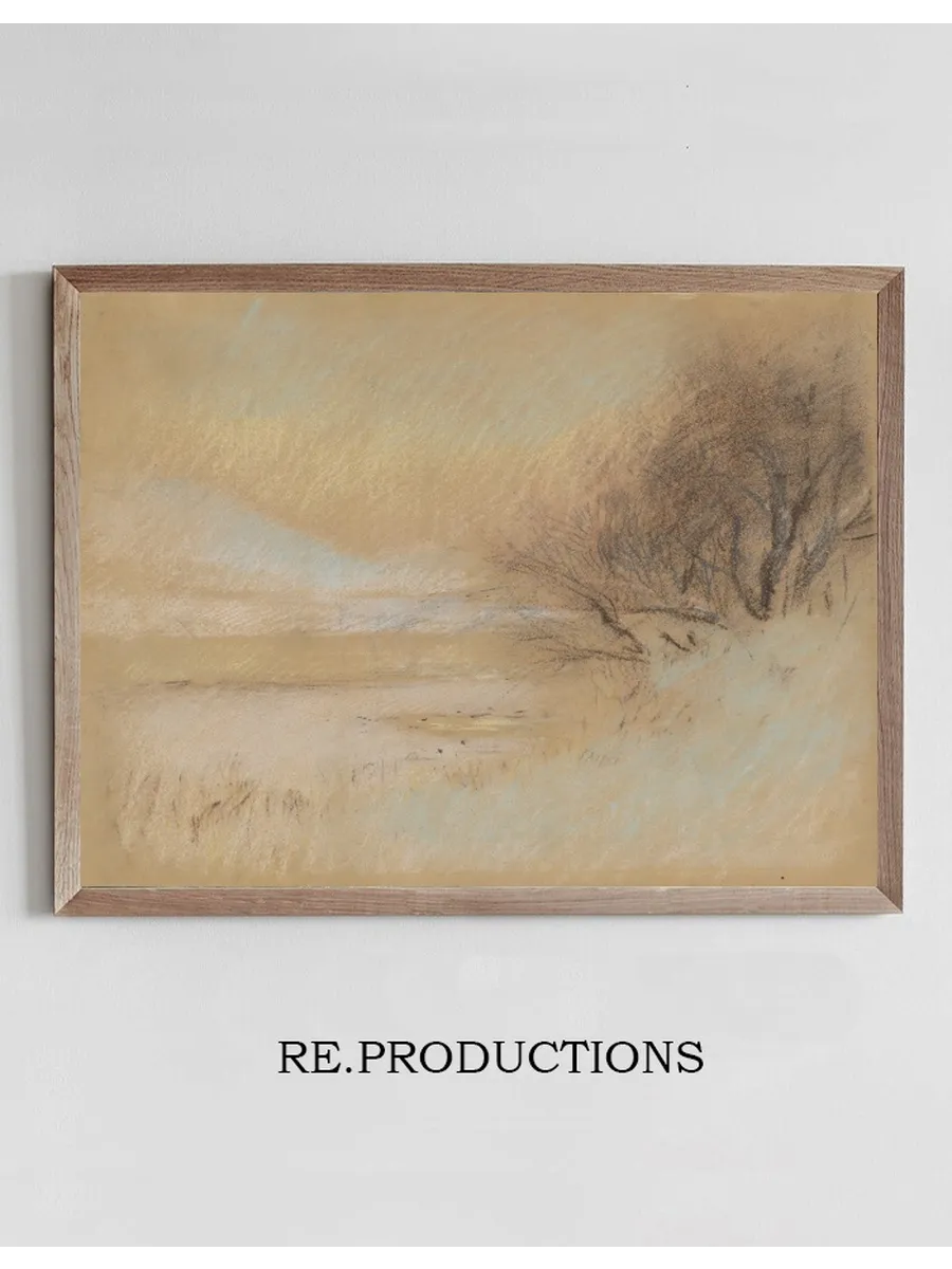 Winter Landscape with River