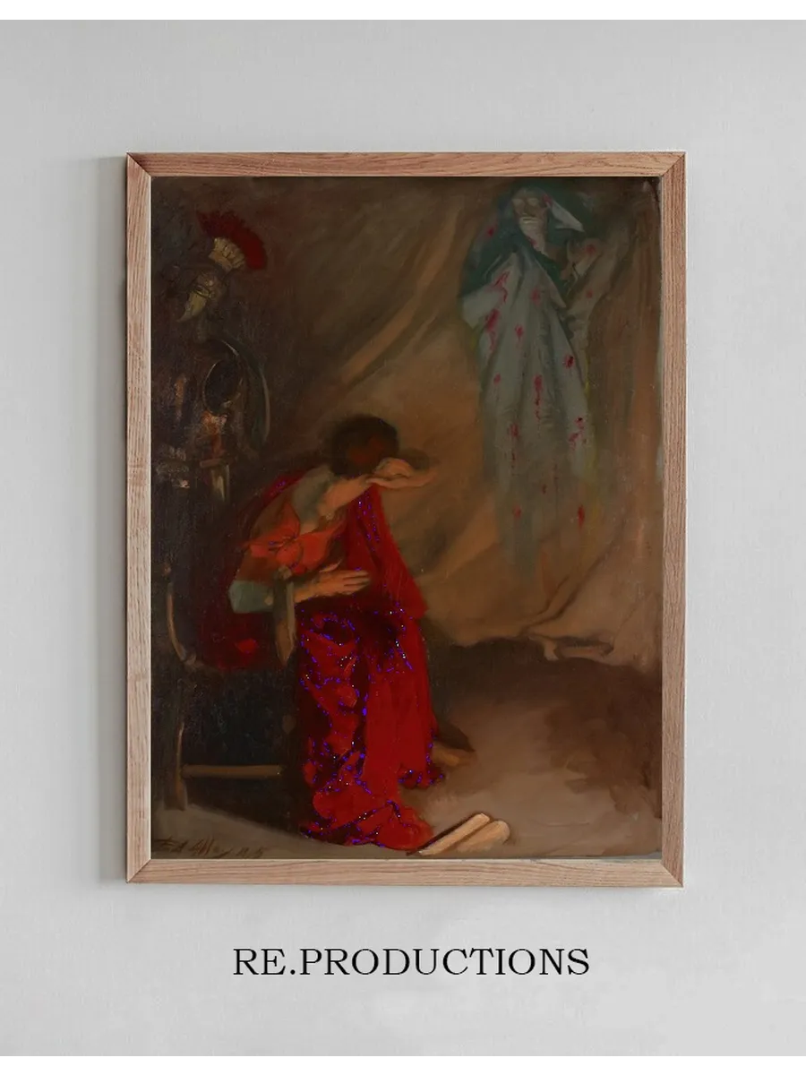 Within the Tent of Brutus Enter the Ghost of Caesar, Julius Caesar, Act IV, Scene III
