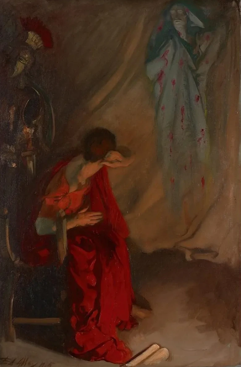 Within the Tent of Brutus Enter the Ghost of Caesar, Julius Caesar, Act IV, Scene III