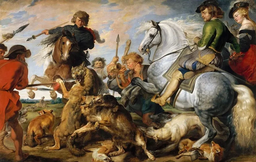 Wolf and Fox Hunt