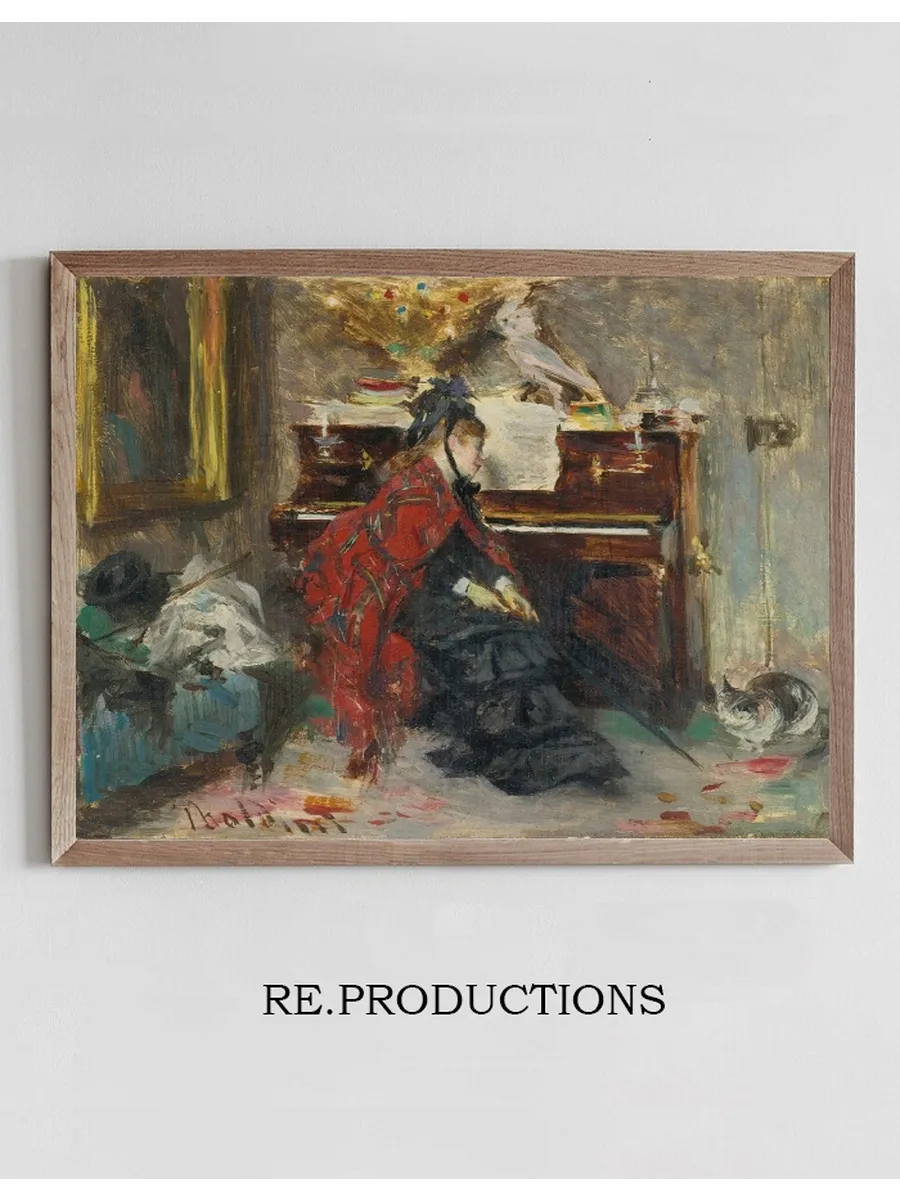 Woman At The Piano