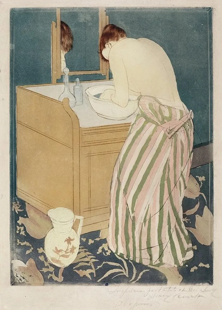 Woman Bathing