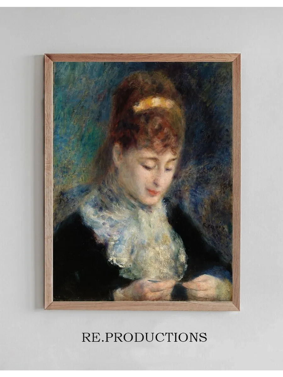 Woman Crocheting (femme Faisant du Crochet)