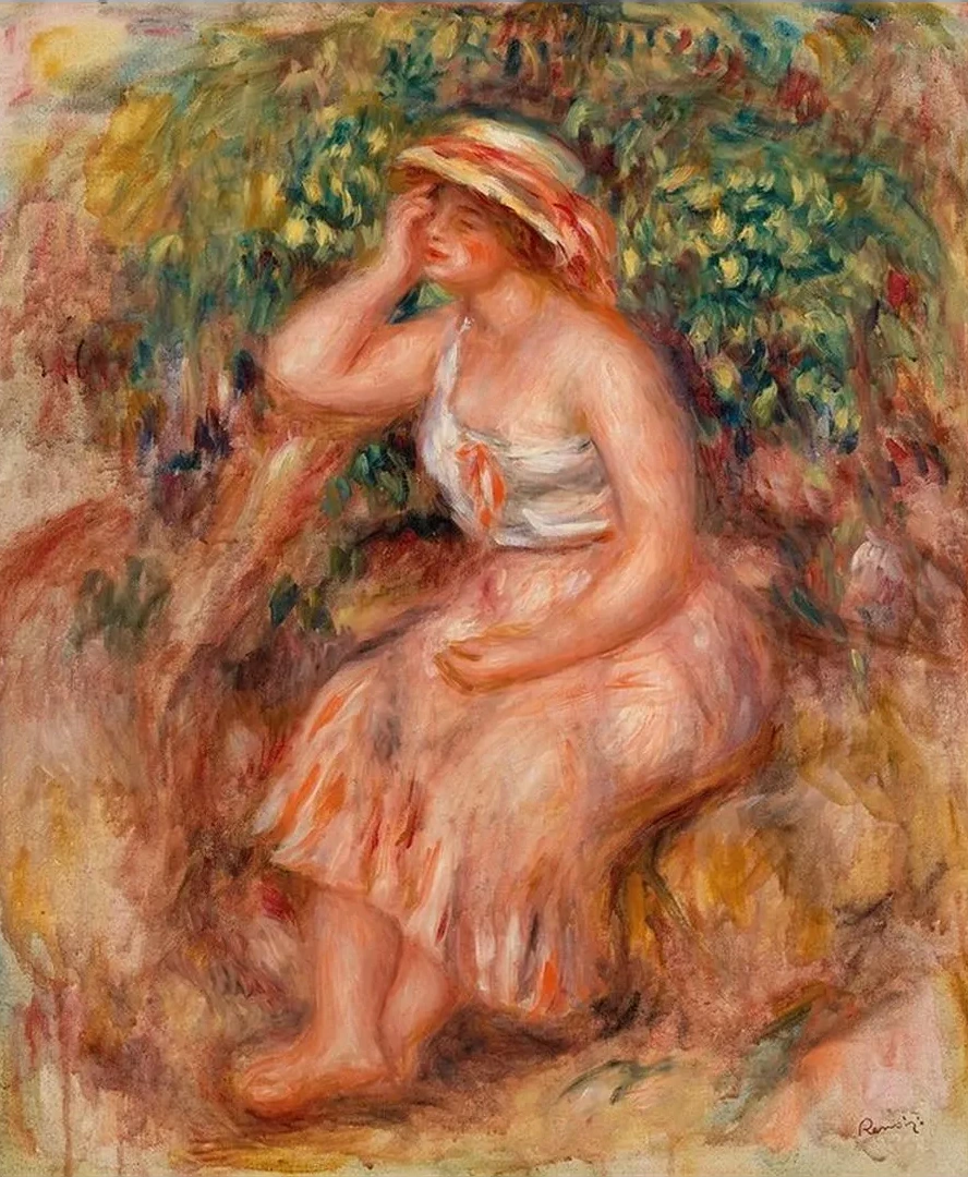 Woman Daydreaming (R veuse)
