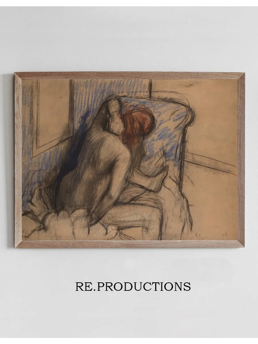 Woman Drying HerHair