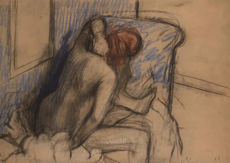 Woman Drying HerHair