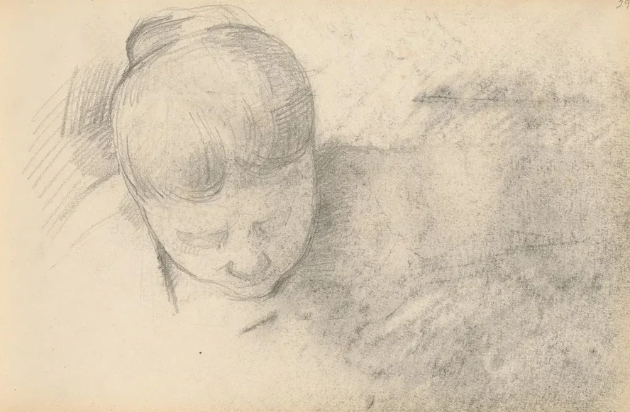 Woman Leaning Forward II