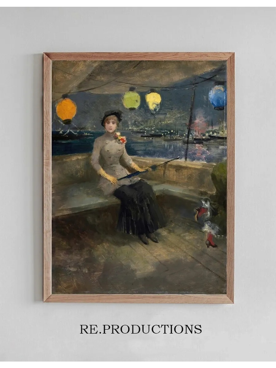 Woman On A Yacht