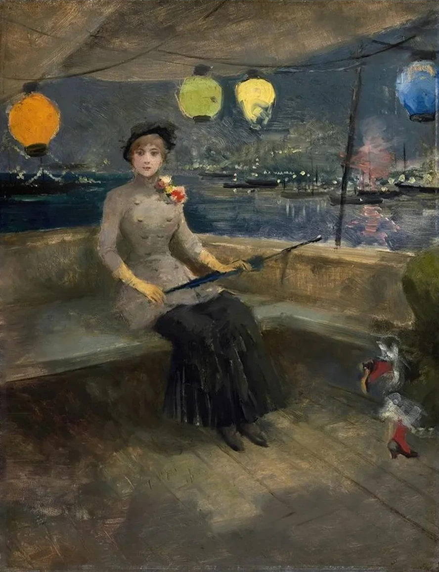 Woman On A Yacht