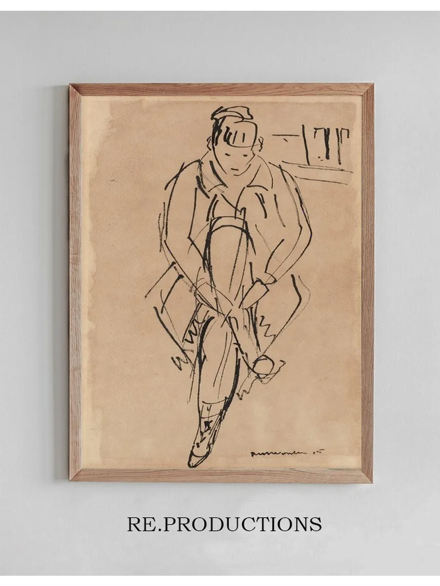 Woman Putting on Shoes