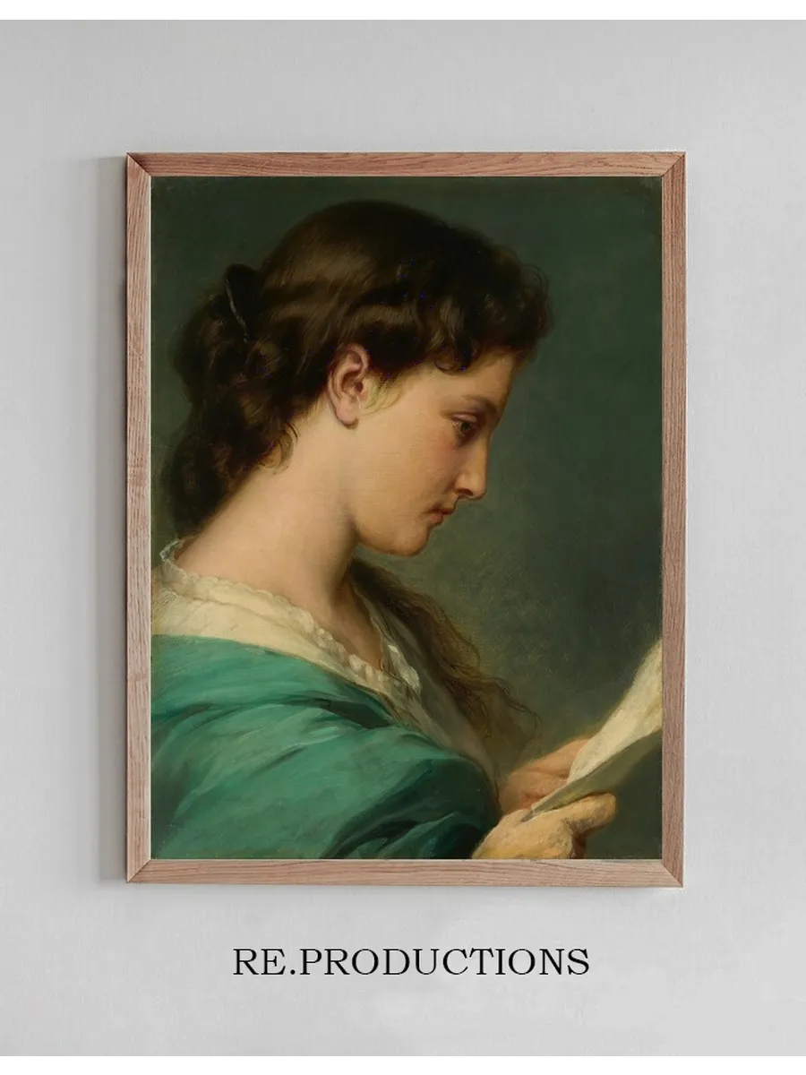 Woman Reading a Letter