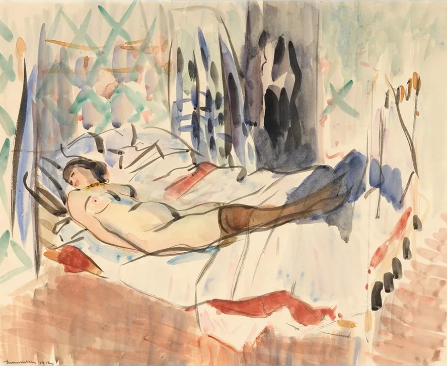 Woman Resting