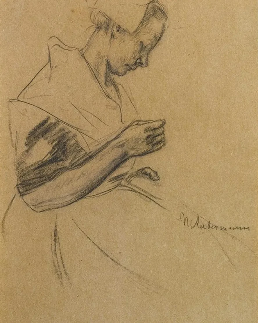 Woman Sewing