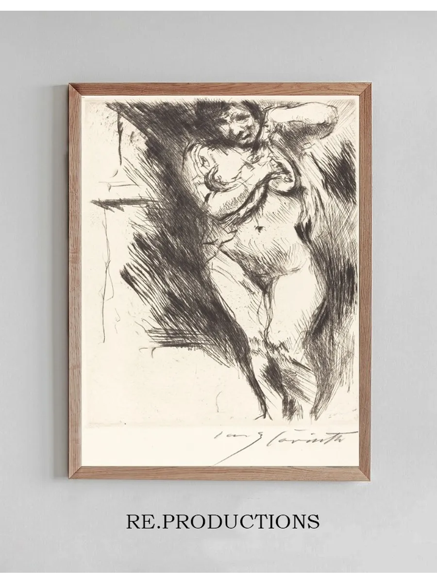Woman Undressing (akt Mit Hochgehobenem Hemd)