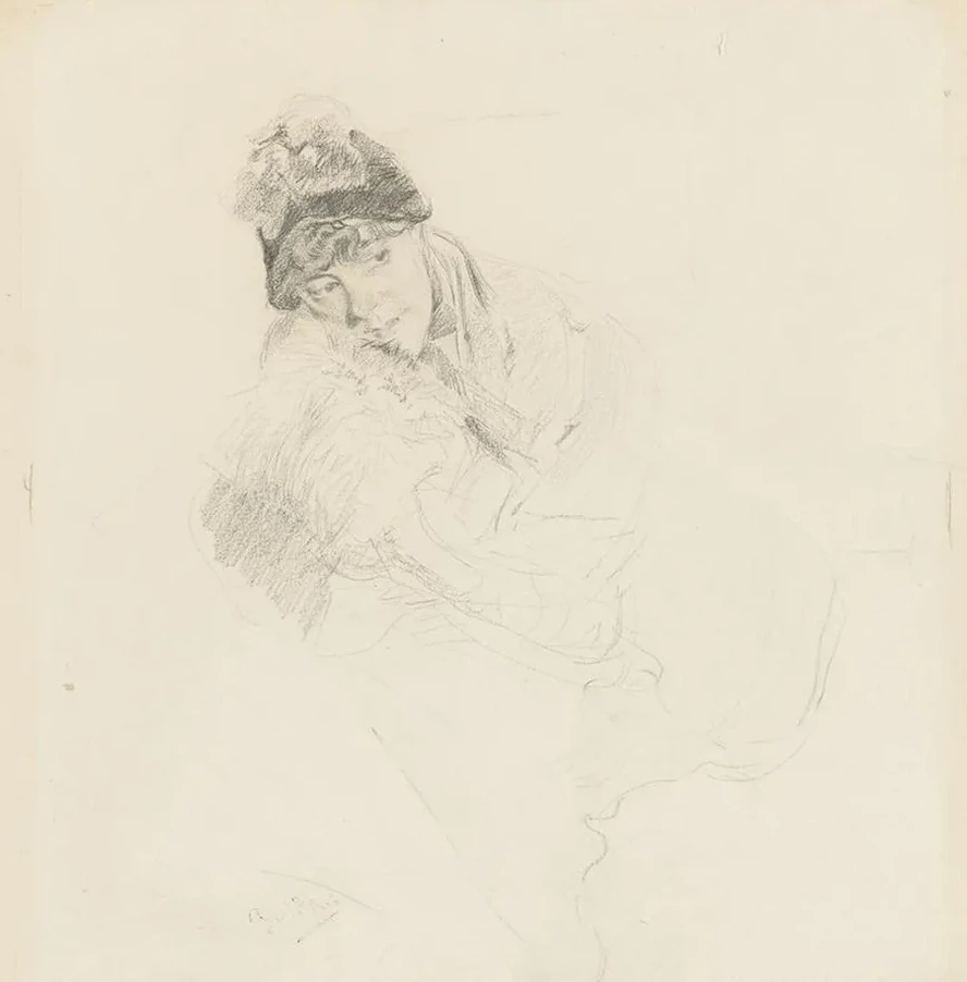 Woman Wearing a Hat