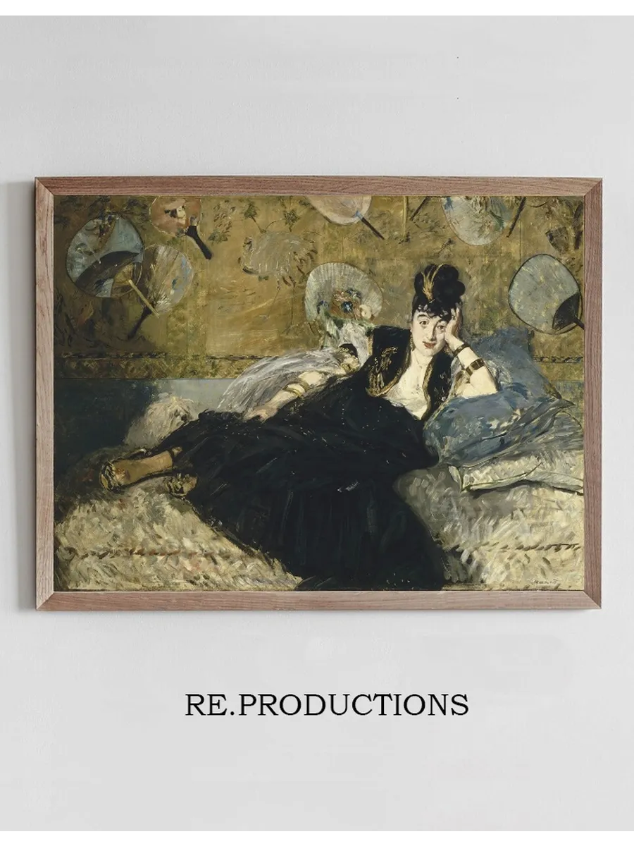 Woman With Fans