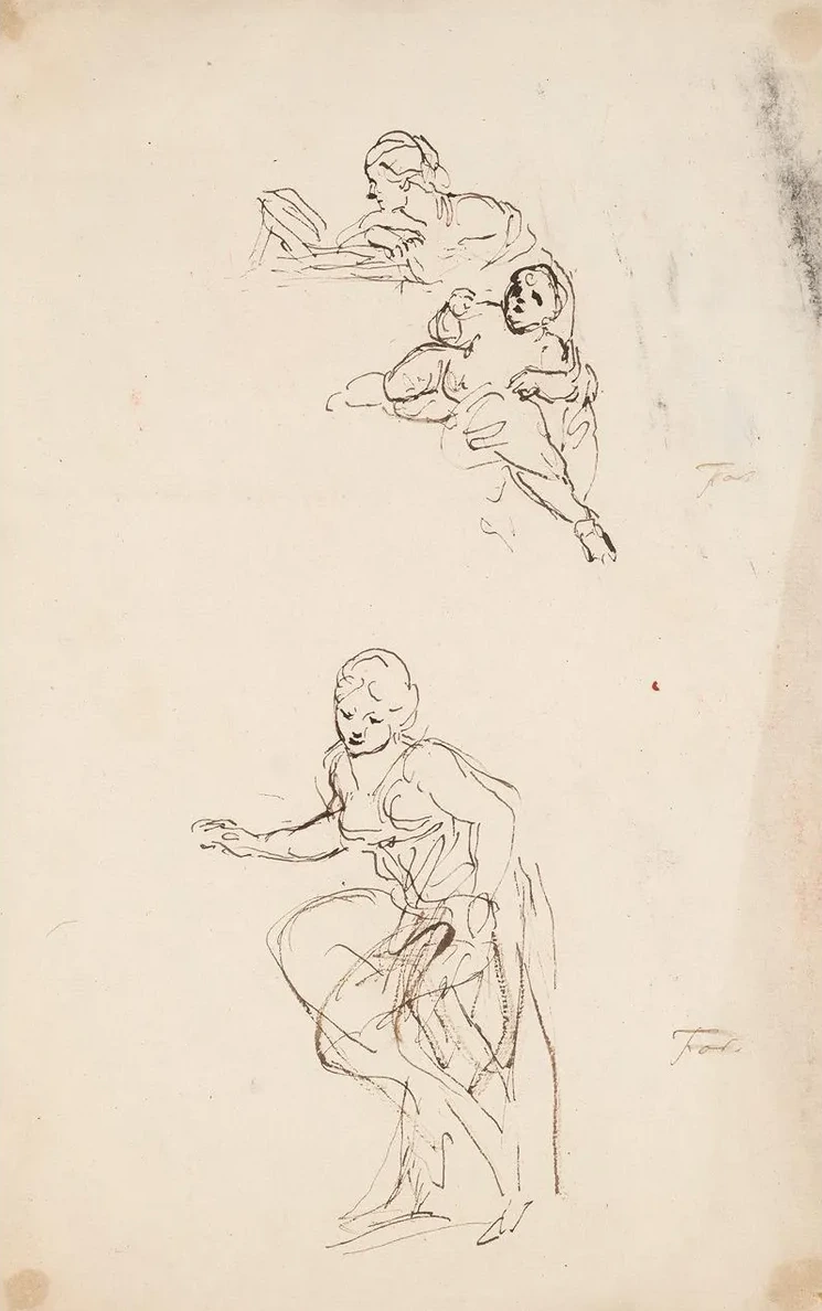 Woman and Child, Woman Alone