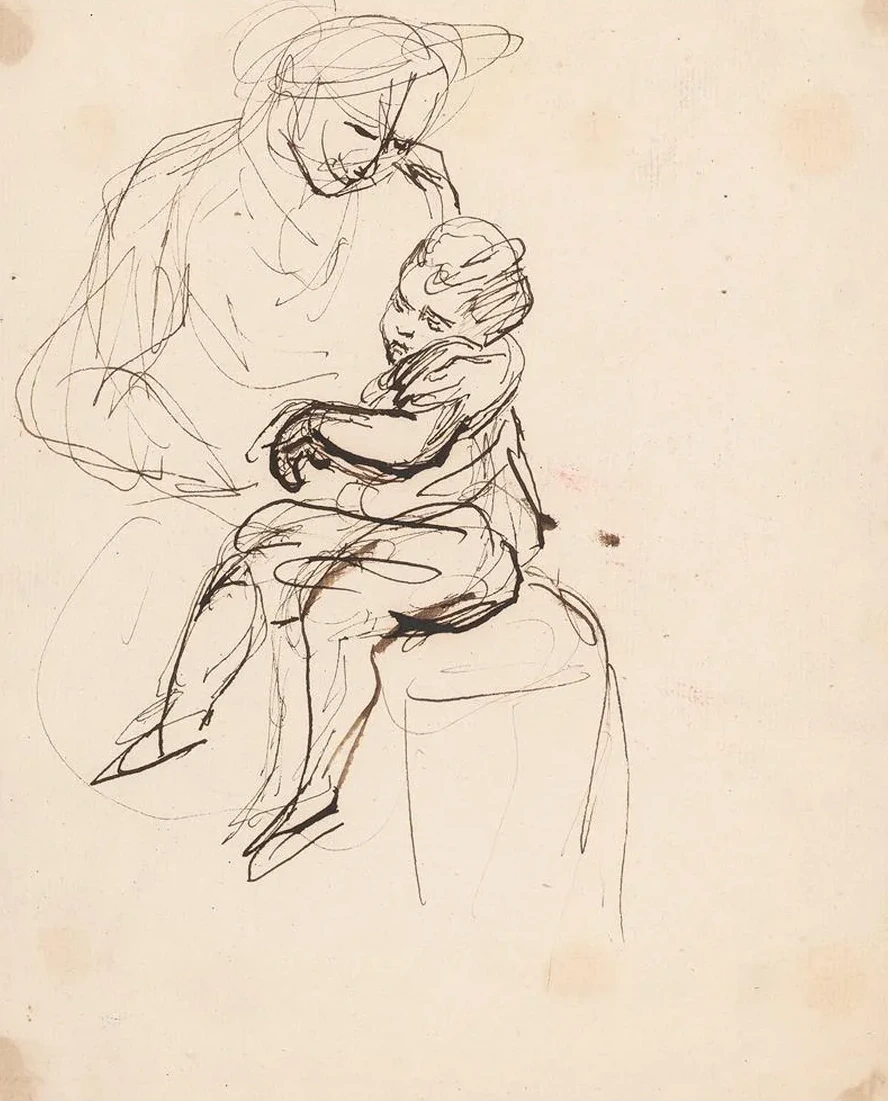 Woman and Child