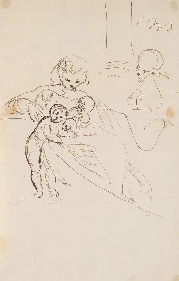 Woman and Children