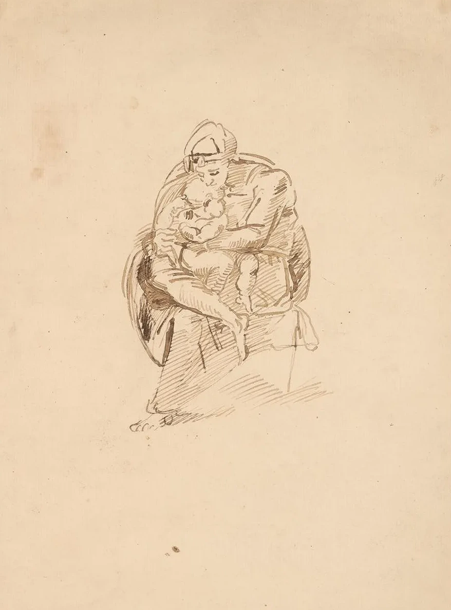 Woman and Infant