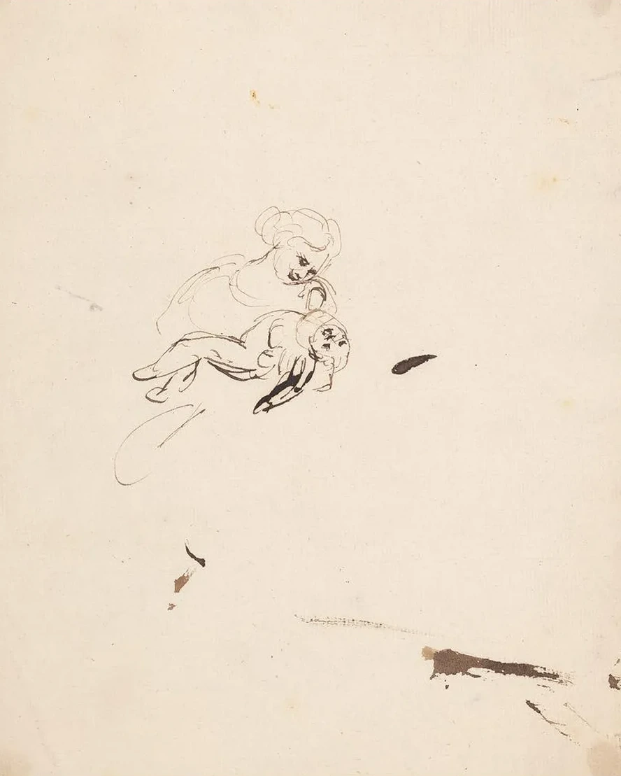 Woman and Infant