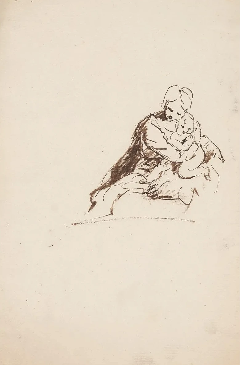 Woman and Infant