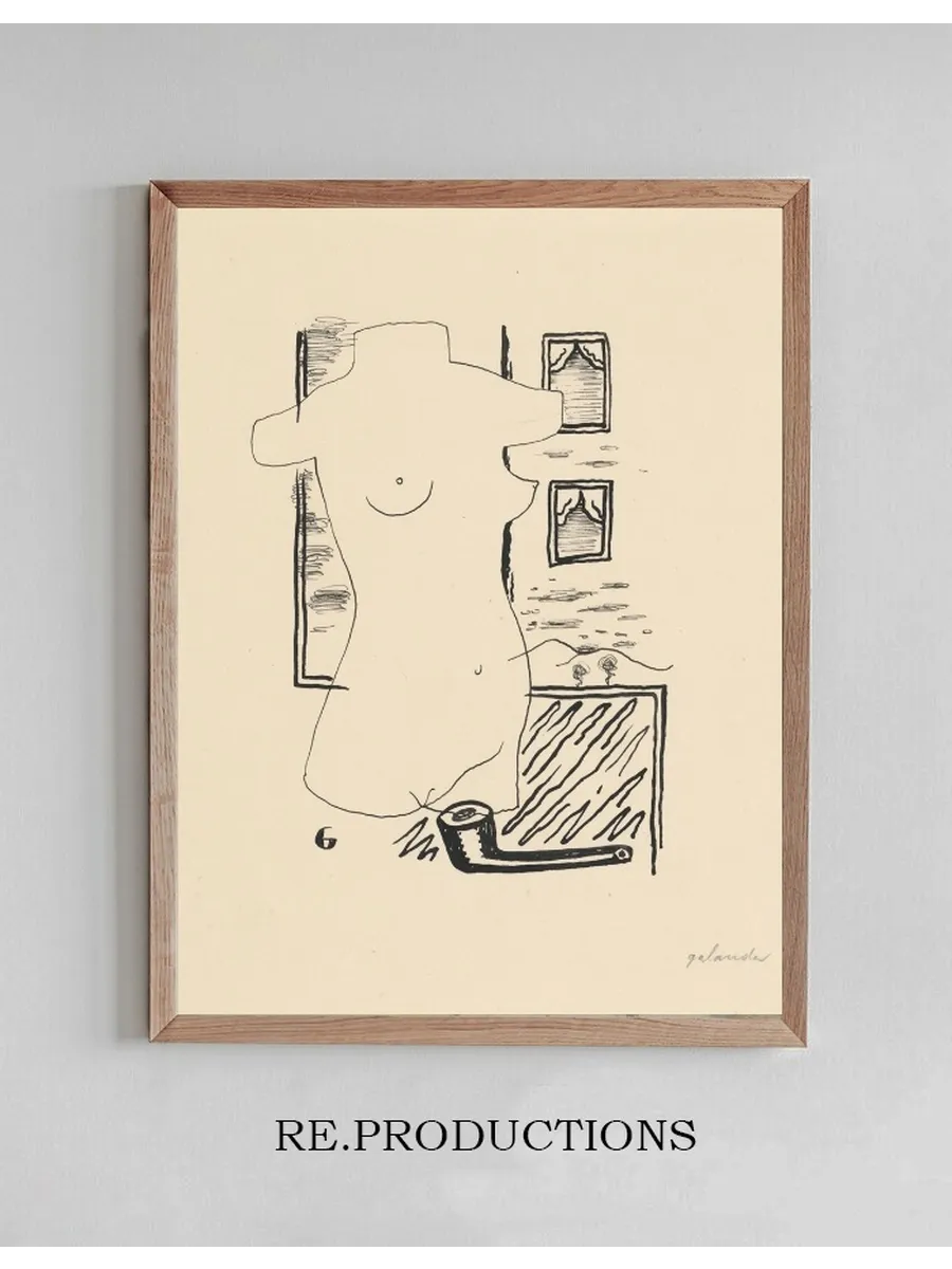 Woman and a Pipe