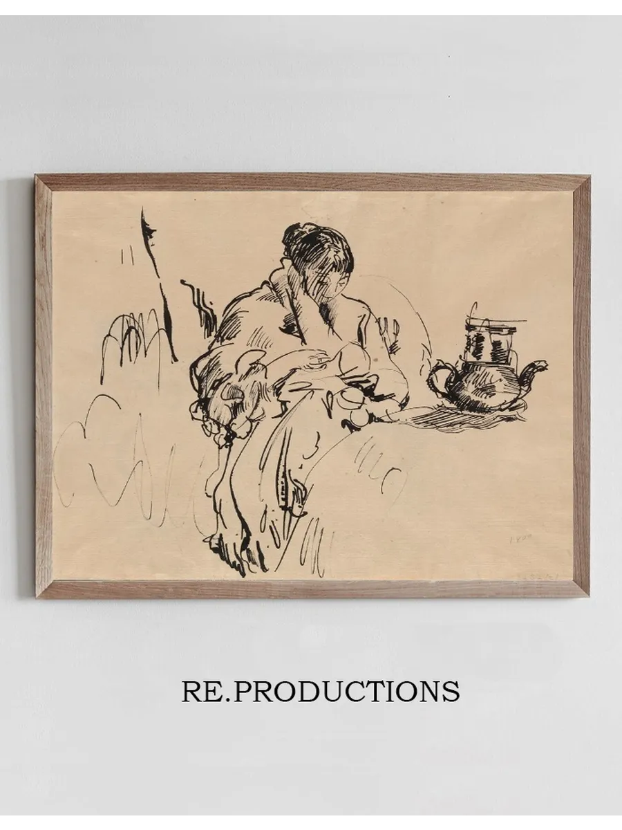 Woman at Breakfast