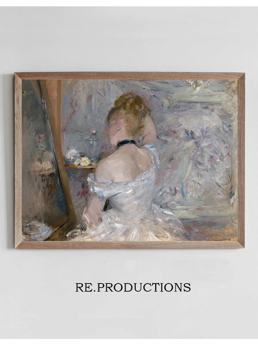 Woman at Her Toilette