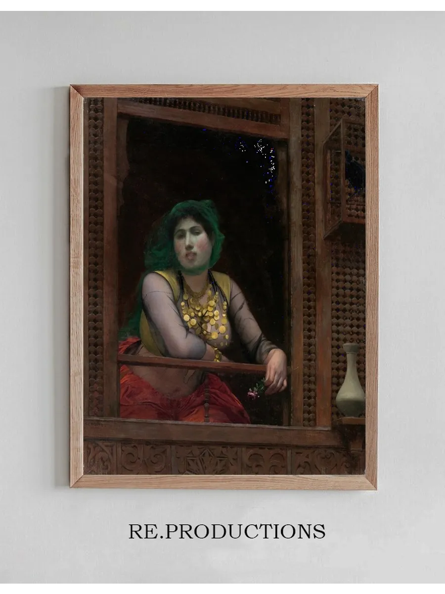 Woman at a Balcony