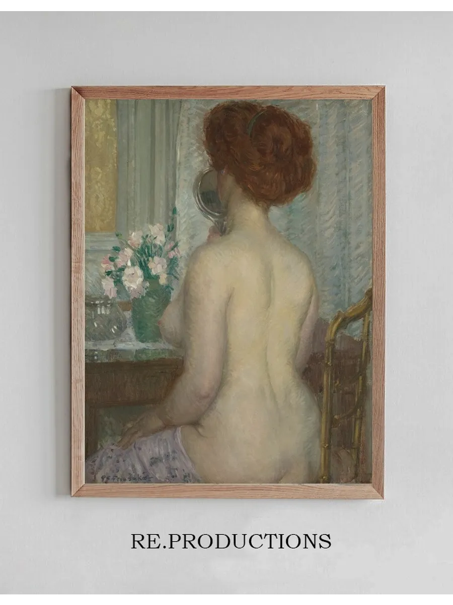 Woman at a Dressing Table