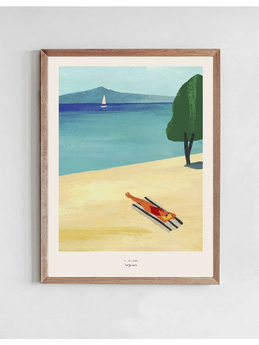 Woman at the Lake