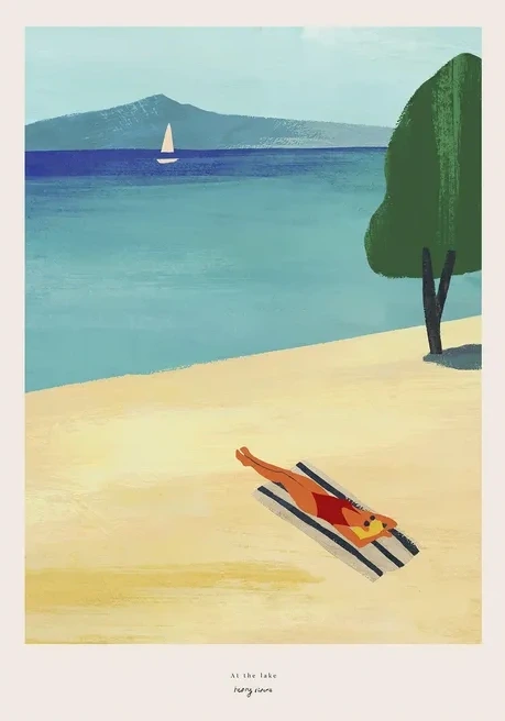 Woman at the Lake