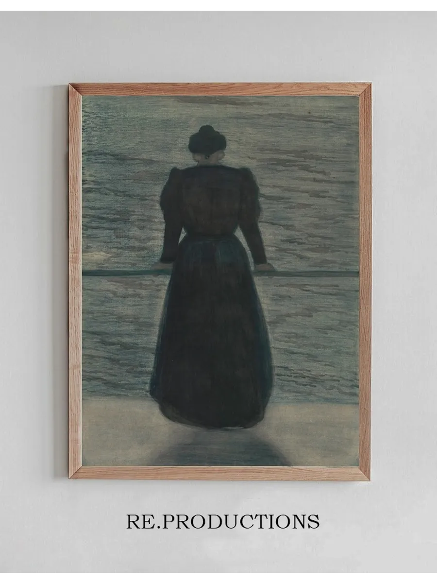 Woman by the Sea