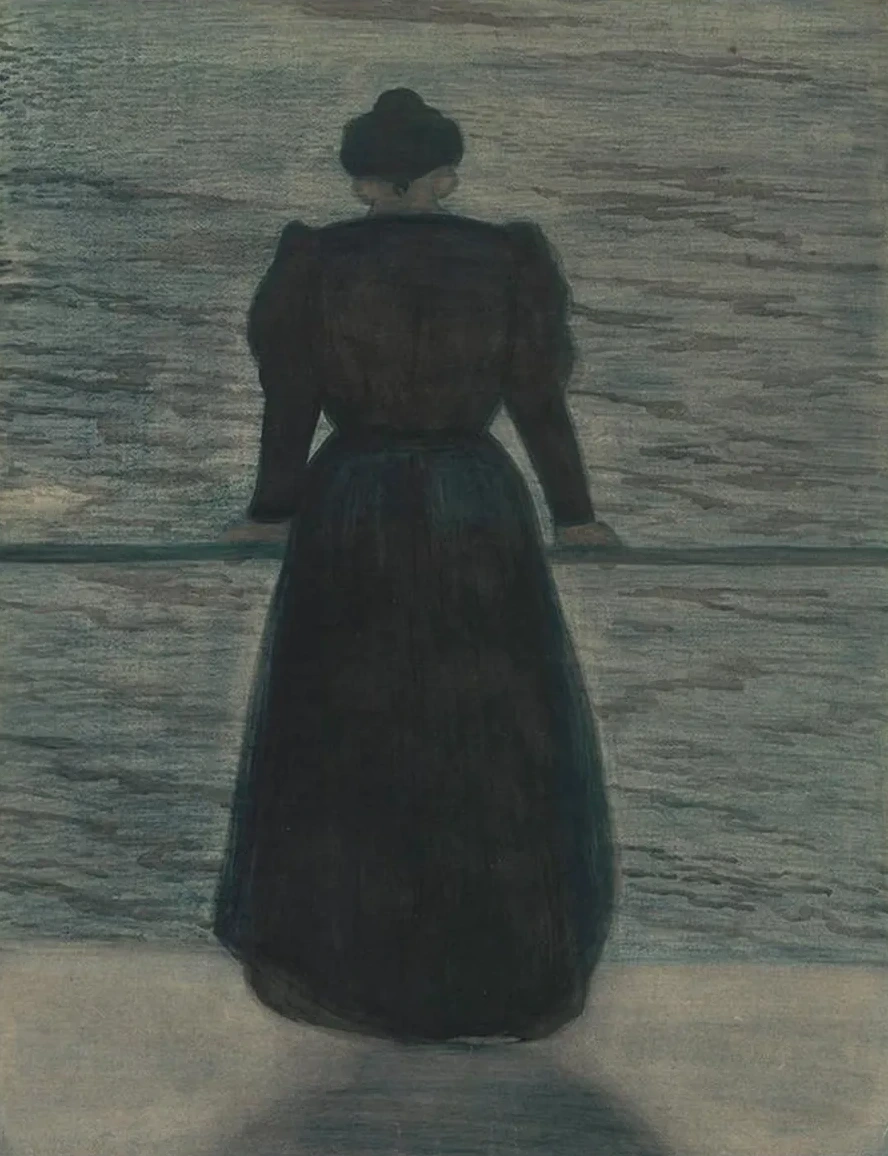 Woman by the Sea