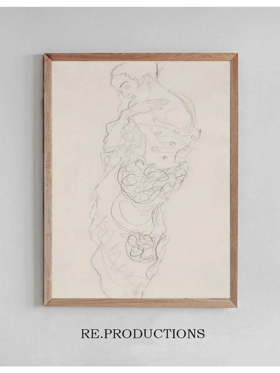 Woman in Kimono, Left Shoulder Bare