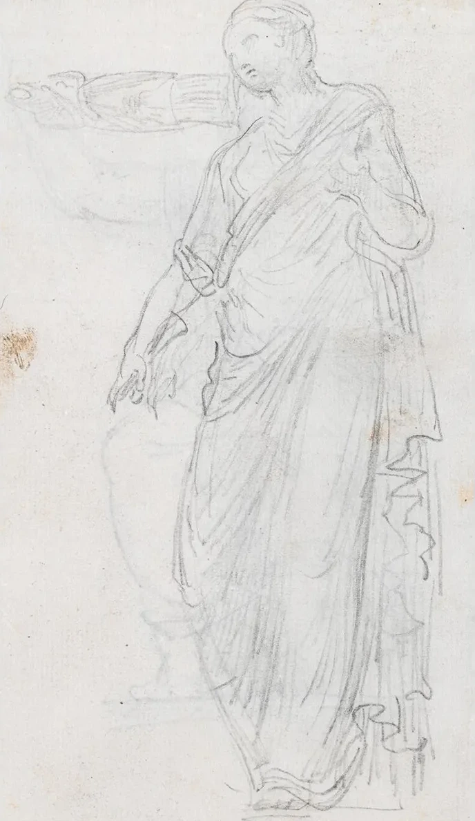 Woman in Toga