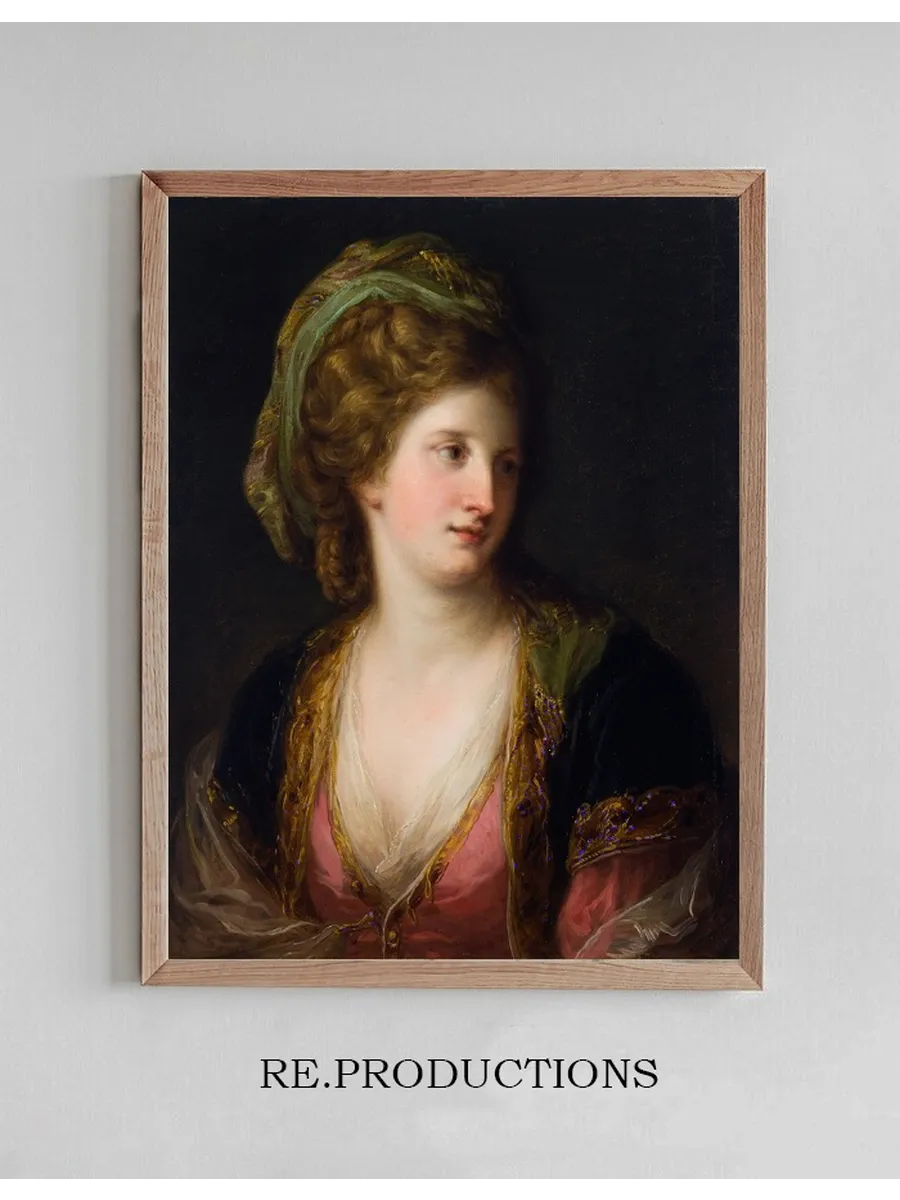 Woman in Turkish Dress