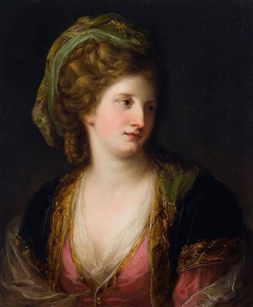 Woman in Turkish Dress