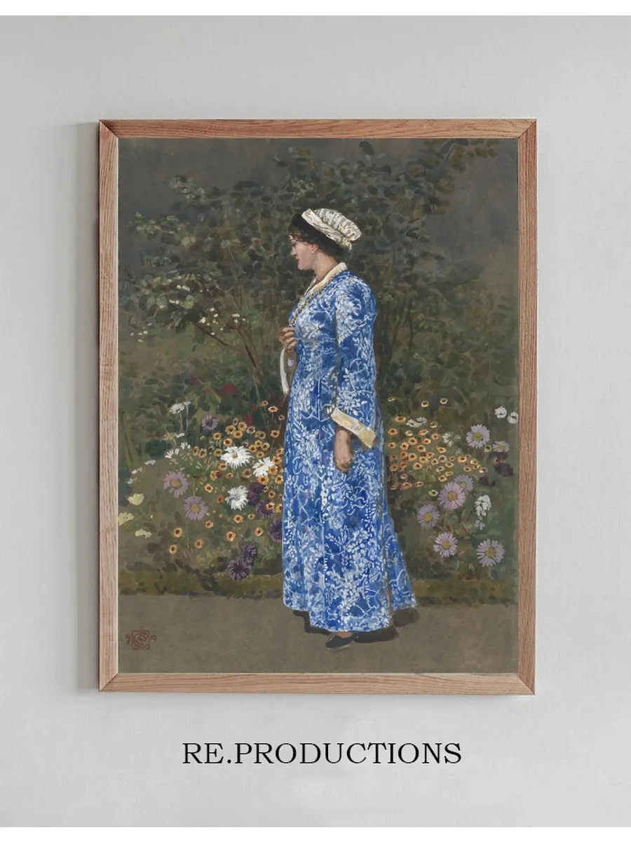 Woman in a Kimono