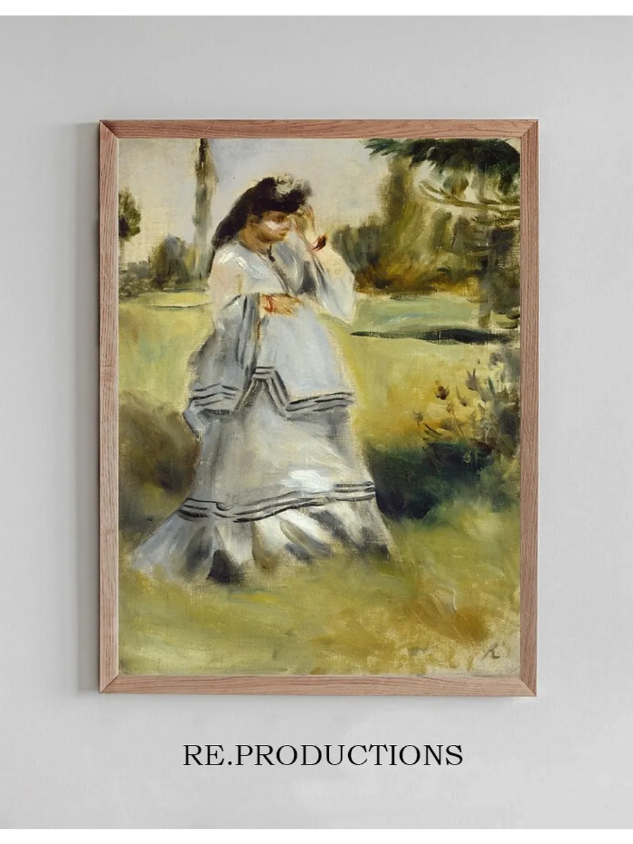 Woman in a Park