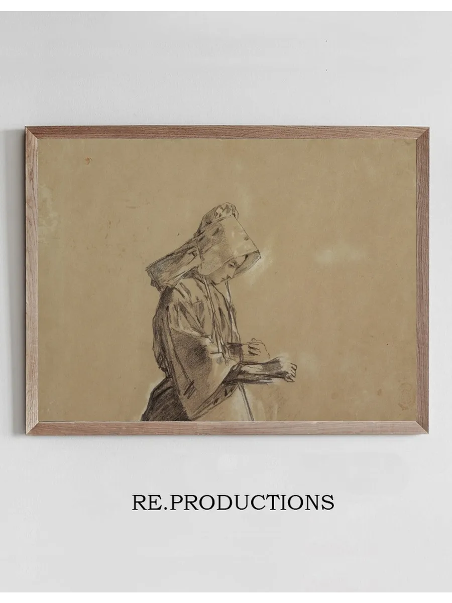 Woman in a Sunbonnet
