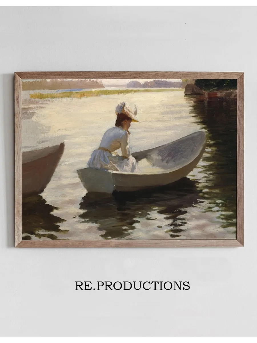 Woman in a Boat