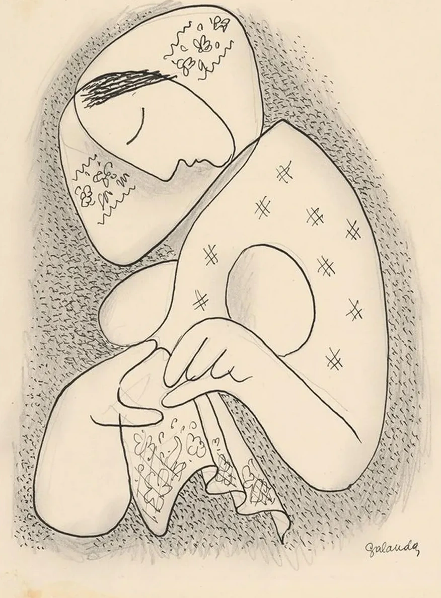 Woman in a Scarf