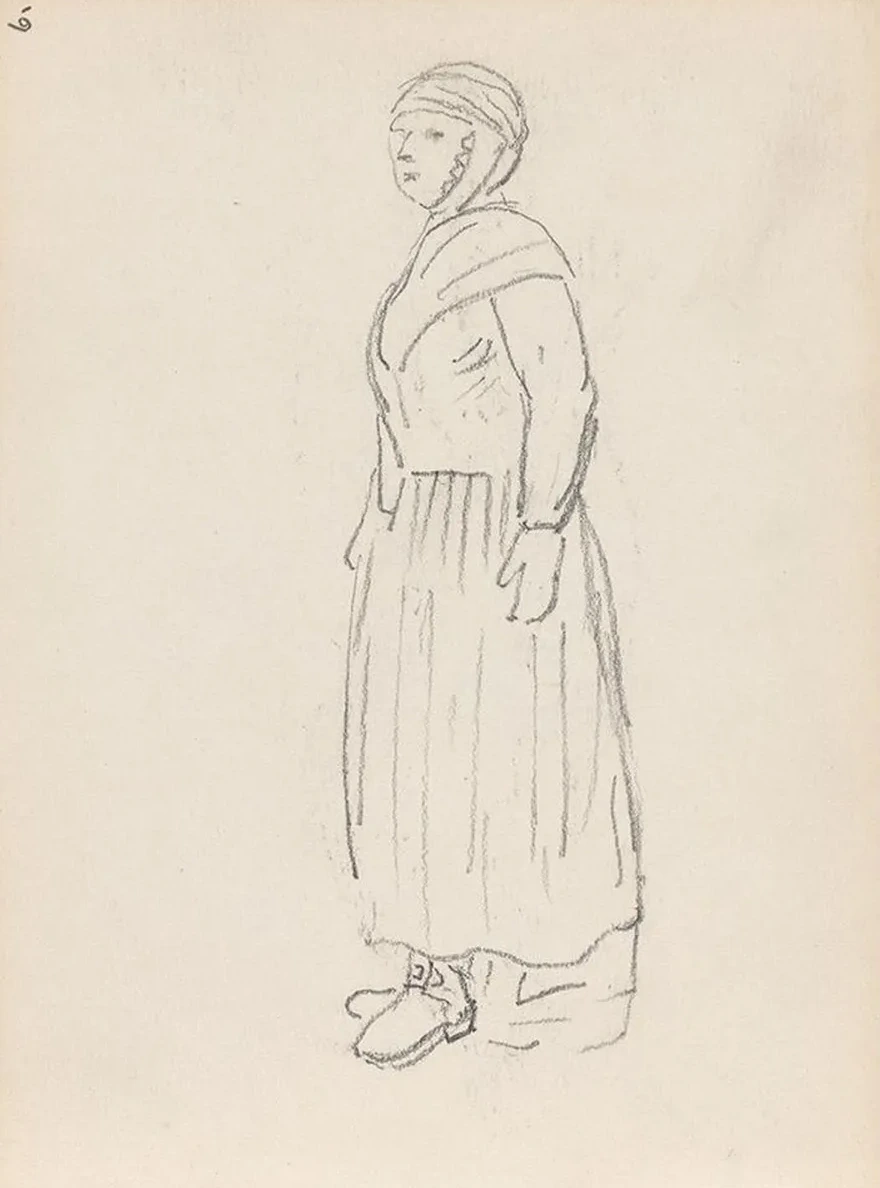 Woman in Folk Costume