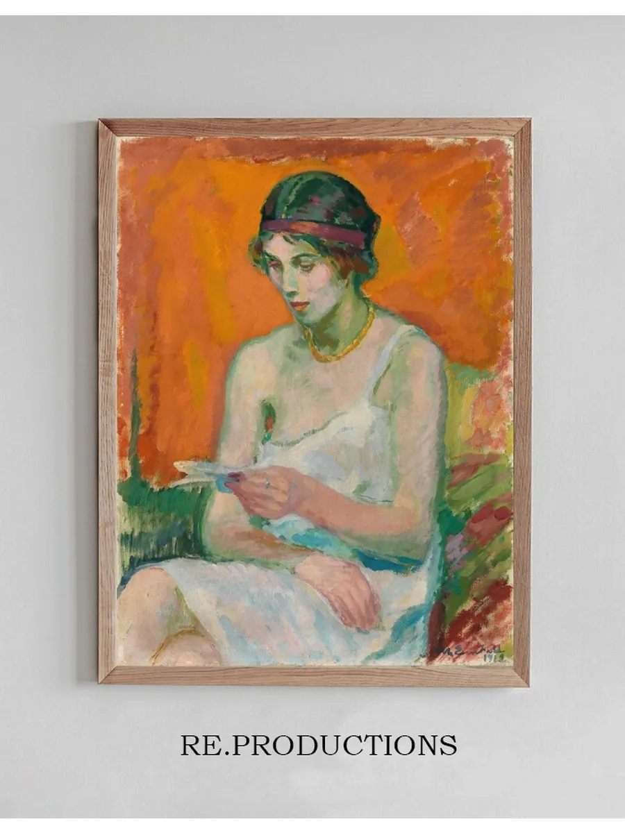 Woman in Her Petticoat