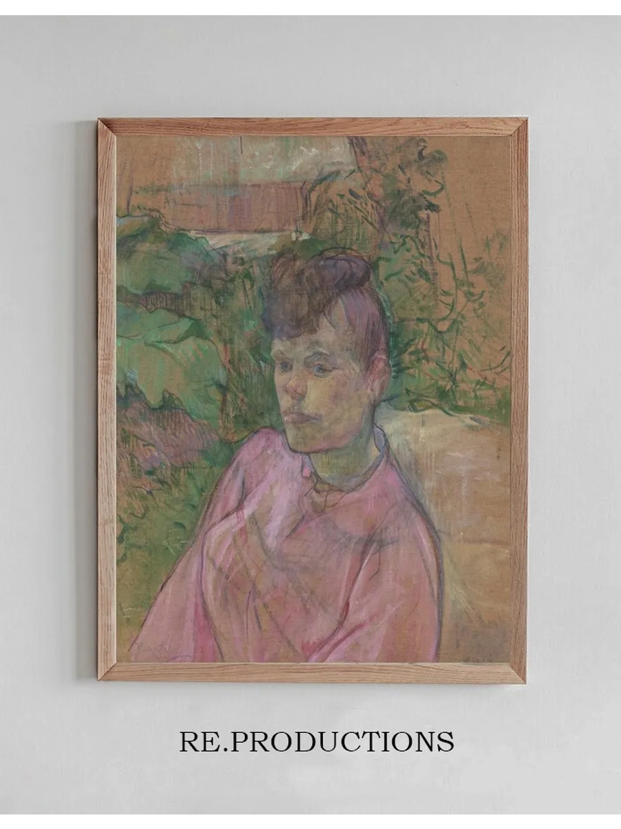 Woman in the Garden of Monsieur Forest