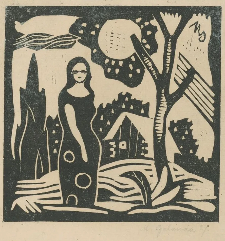 Woman in the Country