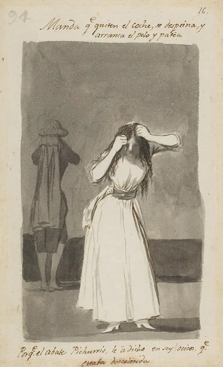 Woman Throwing a Tantrum and Pulling Her Hair